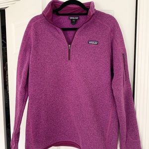 Patagonia Fleece Pullover Purple
